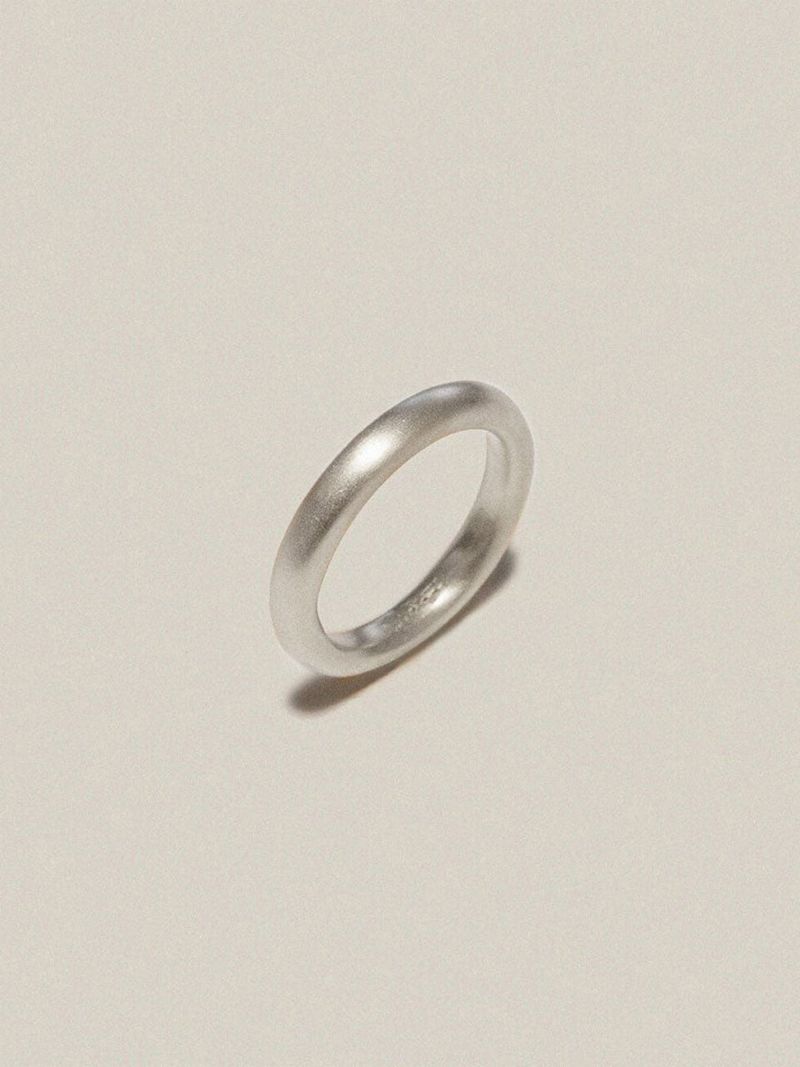 partez（パルテ）の「Signature O ring - Matt Silver（Accessories）」