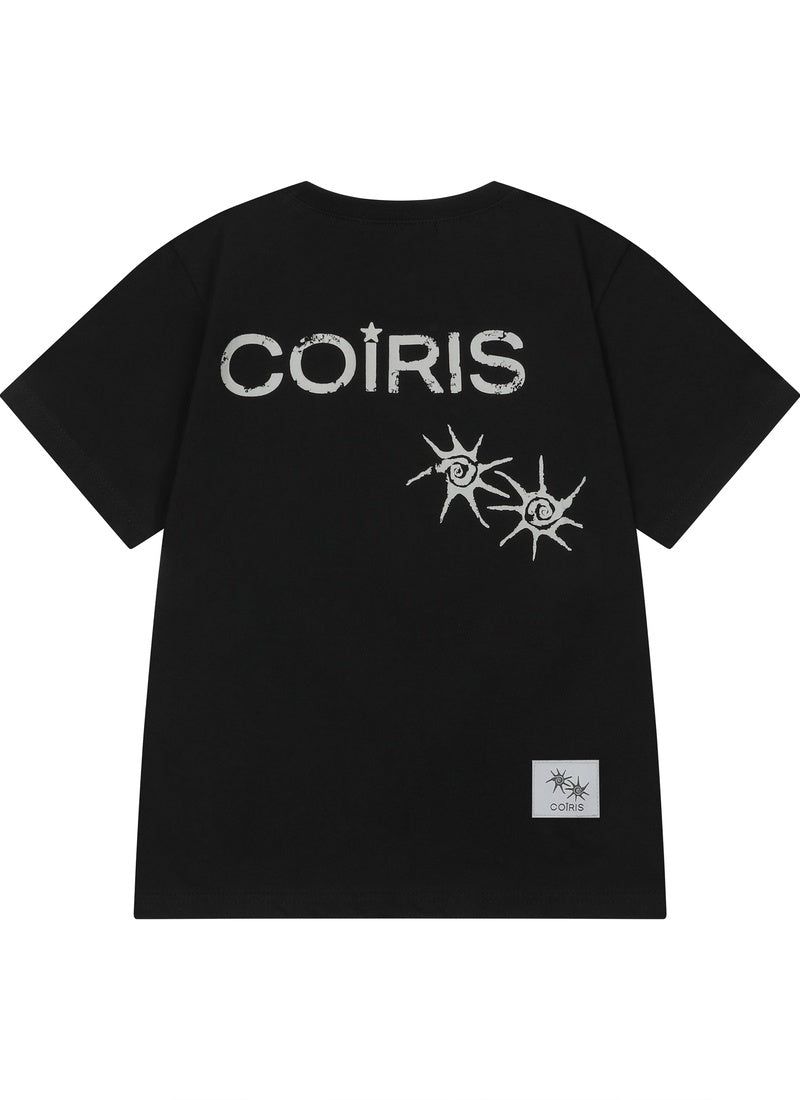COIRIS（コイリス）の「DREN BACK DIRTY LOGO HALF T (2COLOR)（Tops）」