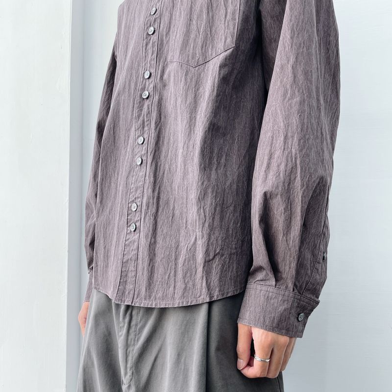 Relaxed Wrinkle Effect Shirt