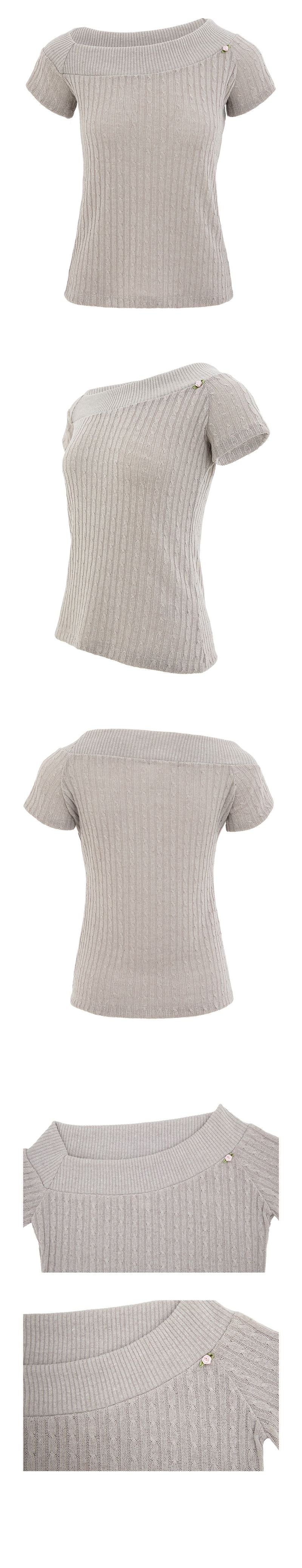 DOLCE T-SHIRT IN BEIGE