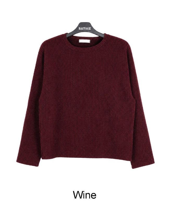 Ropel Ribbed Knit Long Sleeve