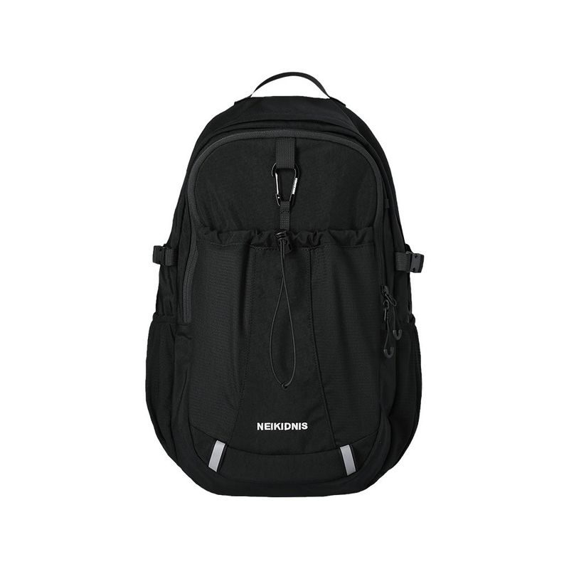 NEIKIDNIS（ネイキドニス）の「CARABINER MESH BACKPACK / BLACK（Bags）」