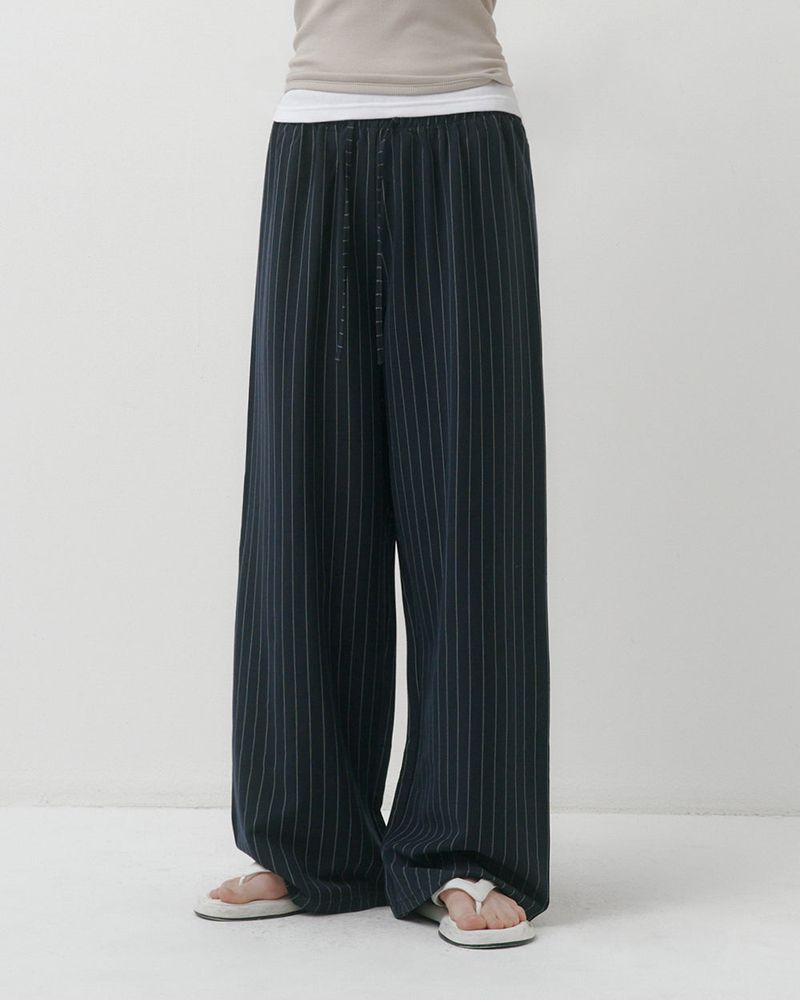 [MADE] Wear, striped long pants