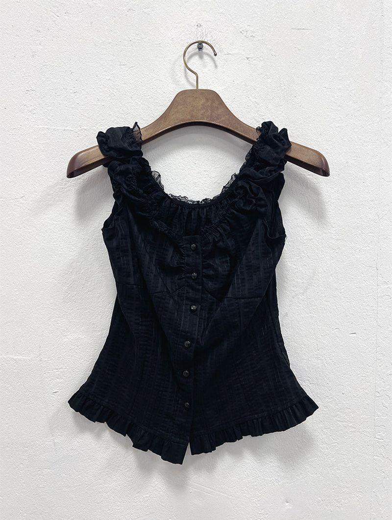 BELA LACE SLEEVELESS BLOUSE (2C)