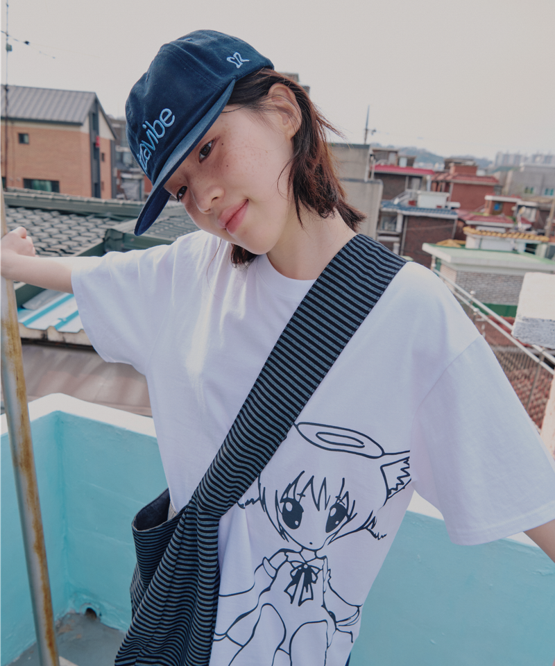 ITZAVIBE（イッザバイブ）の「SYMBOL LOGO CAP - NAVY（Hats）」