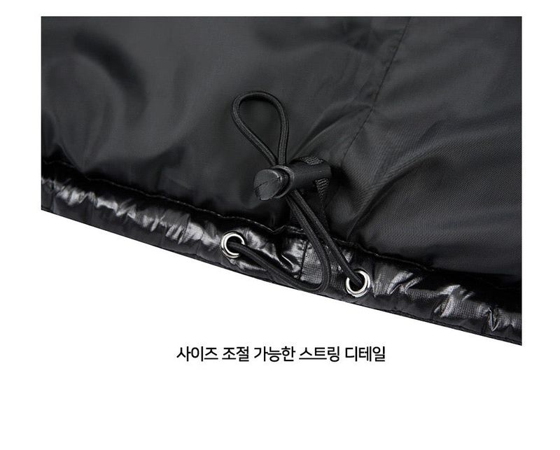 Glossy Eco-Puffer Short Padding Jumper