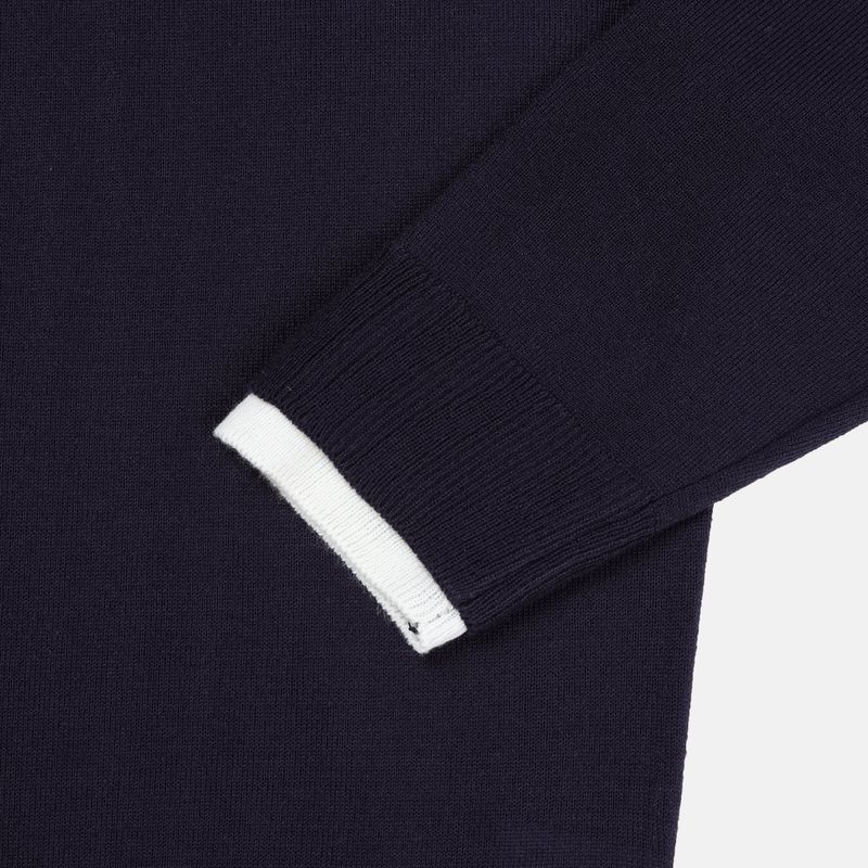 Coloring MER V-neck knit 4COLOR