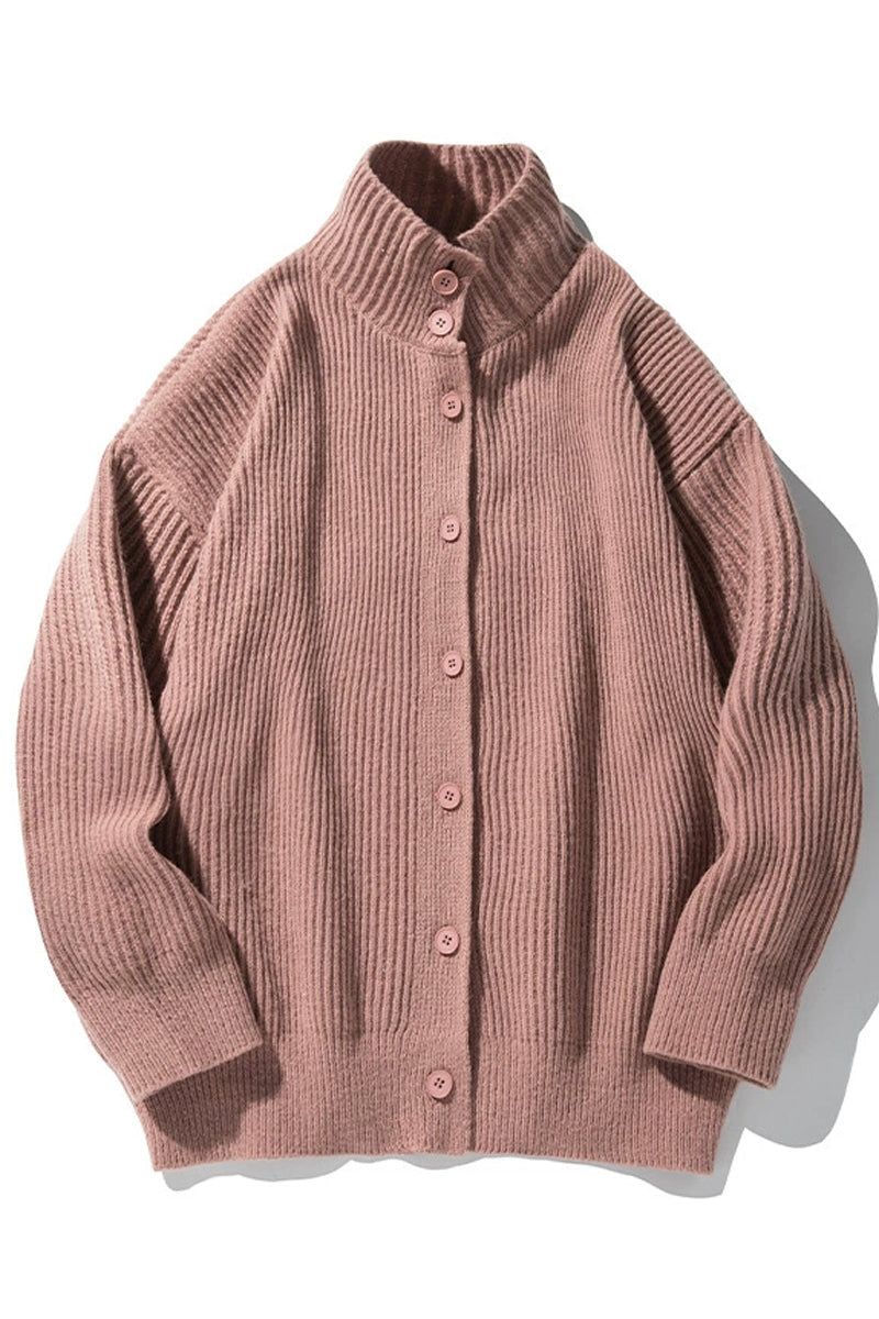 CZ Basicsの「Vintage High-Collar Knit Cardigan（Tops）」