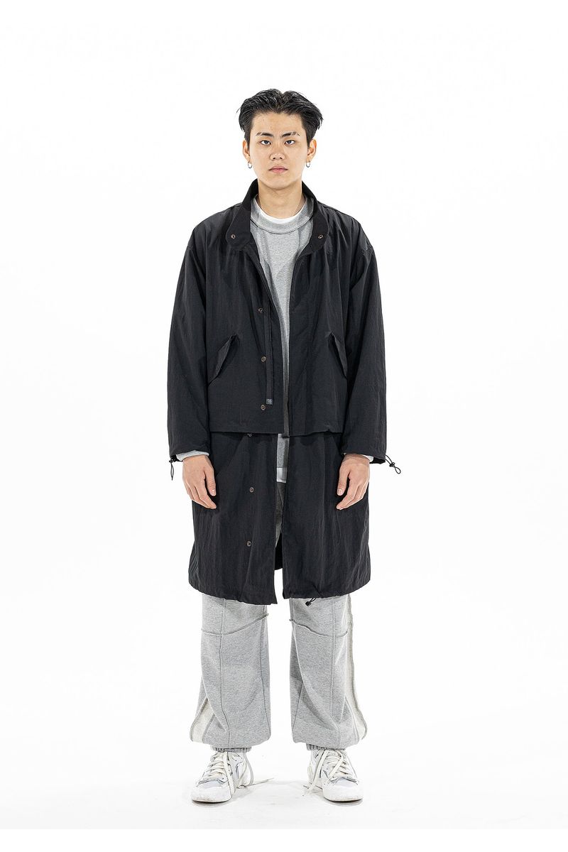 DETACHABLE NYLON COAT