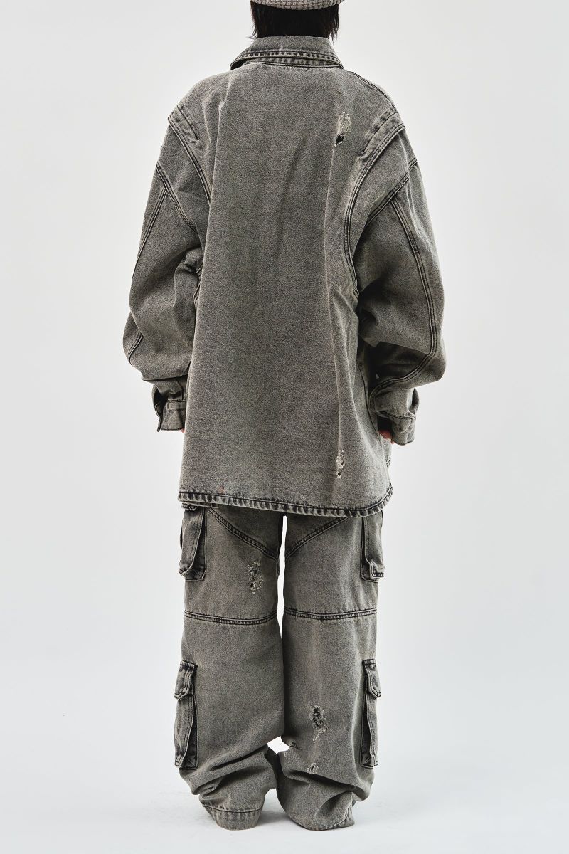 Sord Washed Denim Jacket (2color)