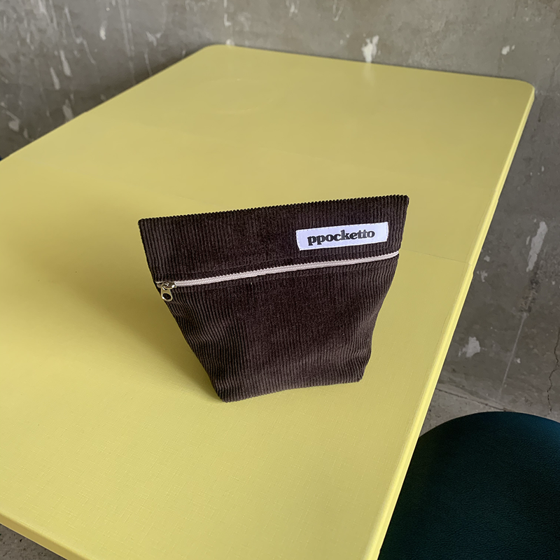 ppocketto basic pouch - brown