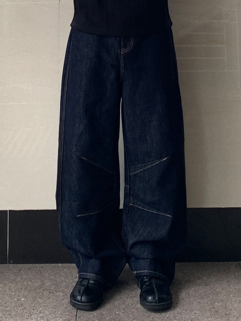 Mensfloor（メンズフロア）の「Quia Non-fade Dart Balloon Denim Pants（Pants）」