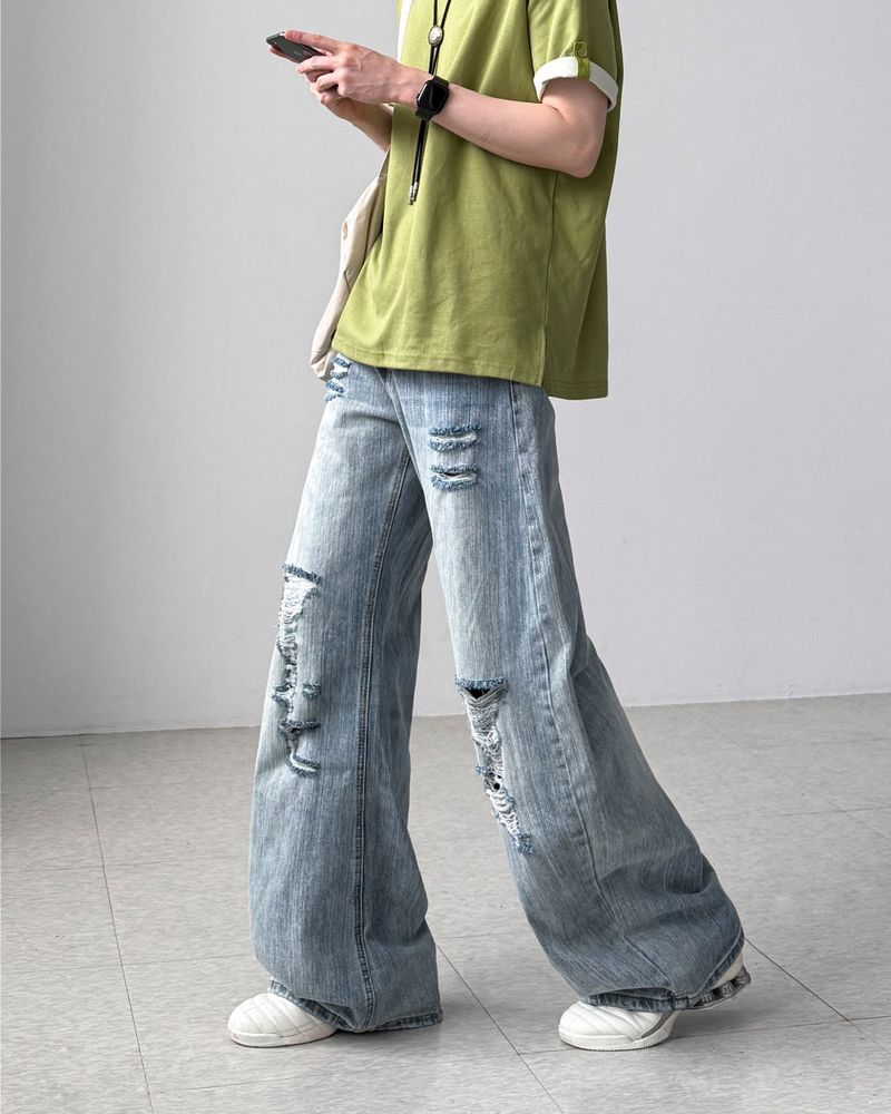 Kess Vintage Curved Denim