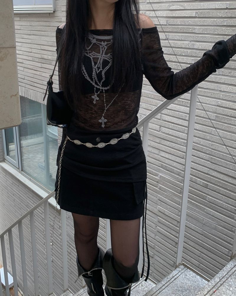 Ear cargo skirt