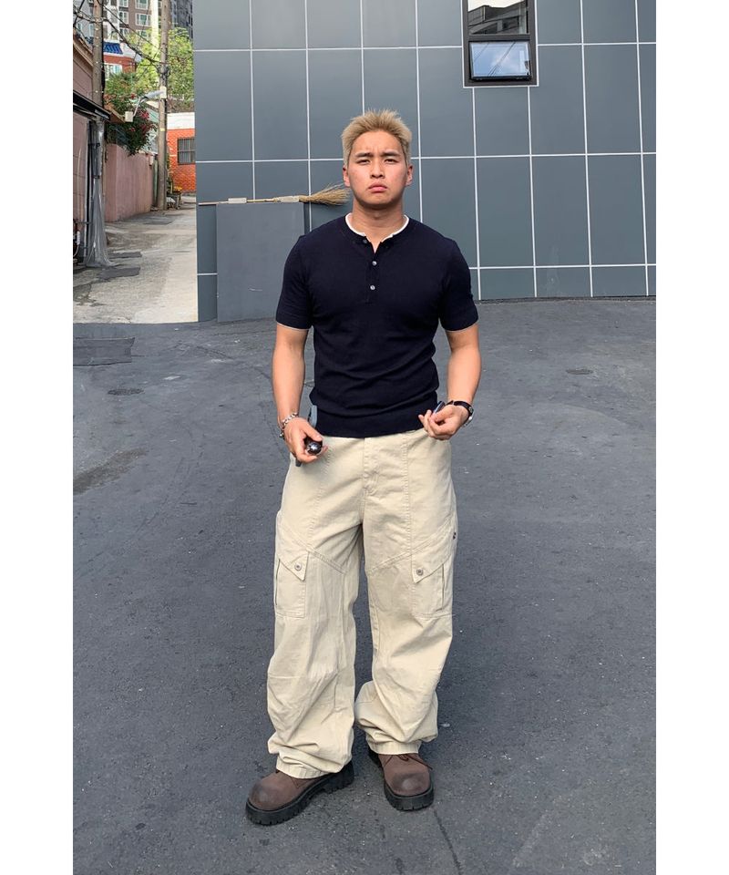 Garment Dyeing Cargo Pants