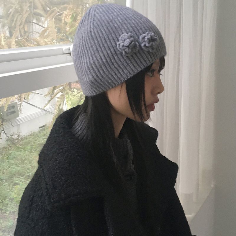 WONDER WONDER(ワンダーワンダー)の「Kinzo Vintage Rose Knit beanie(Hats)」
