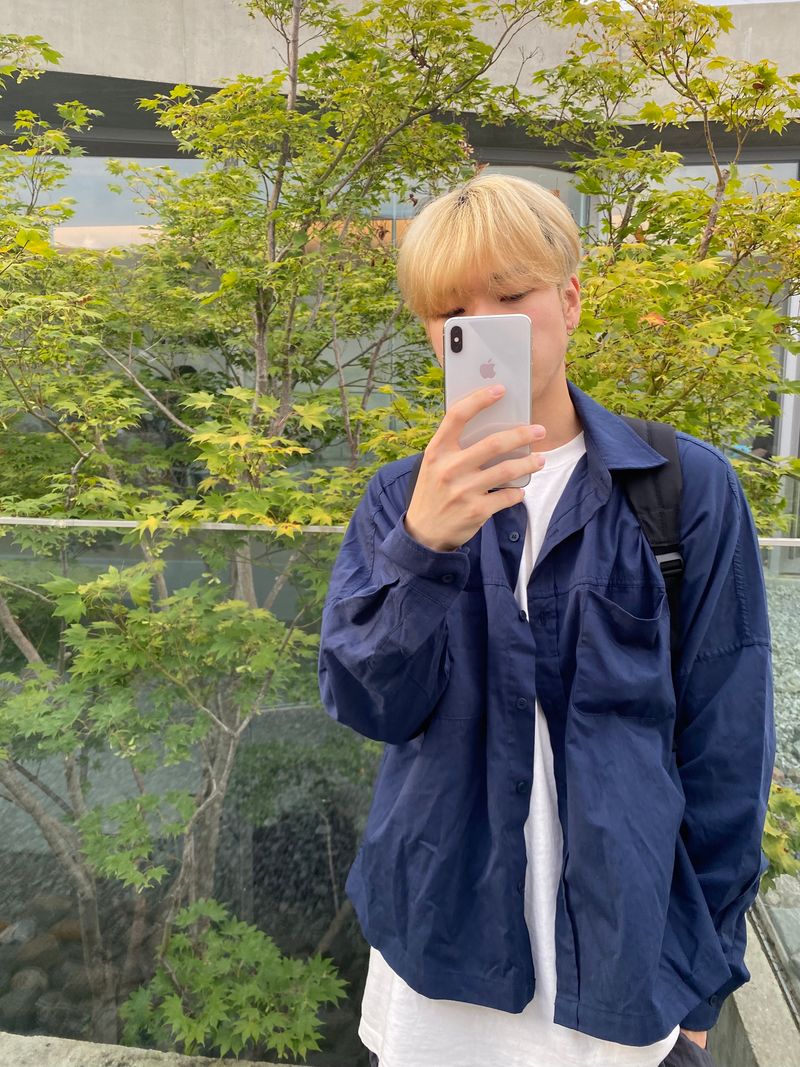 Cropped shirt jacket Unisex 2C