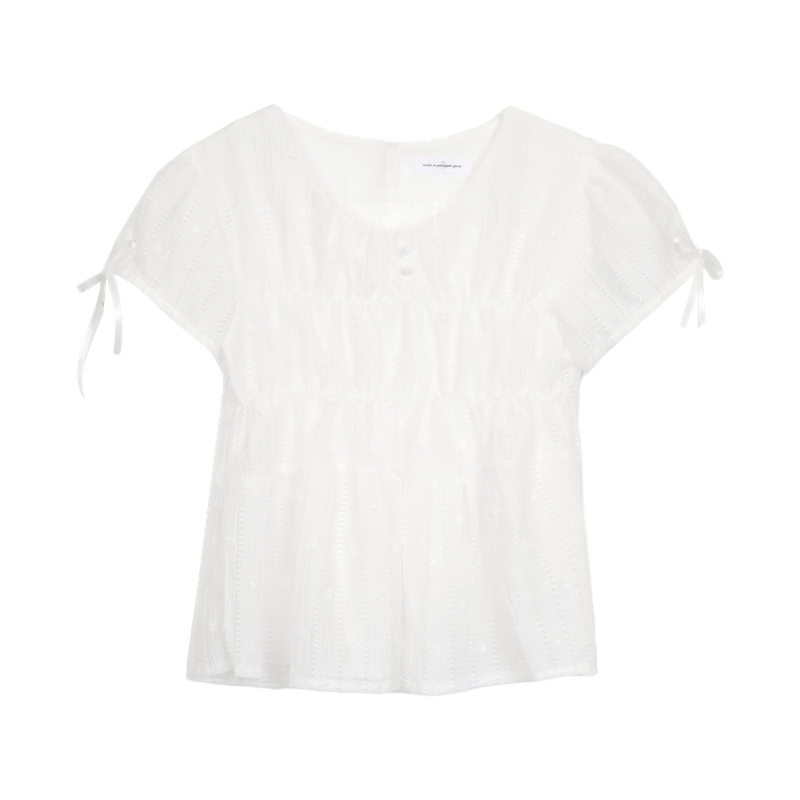 POLKA ROSE BLOUSE (2 colors)