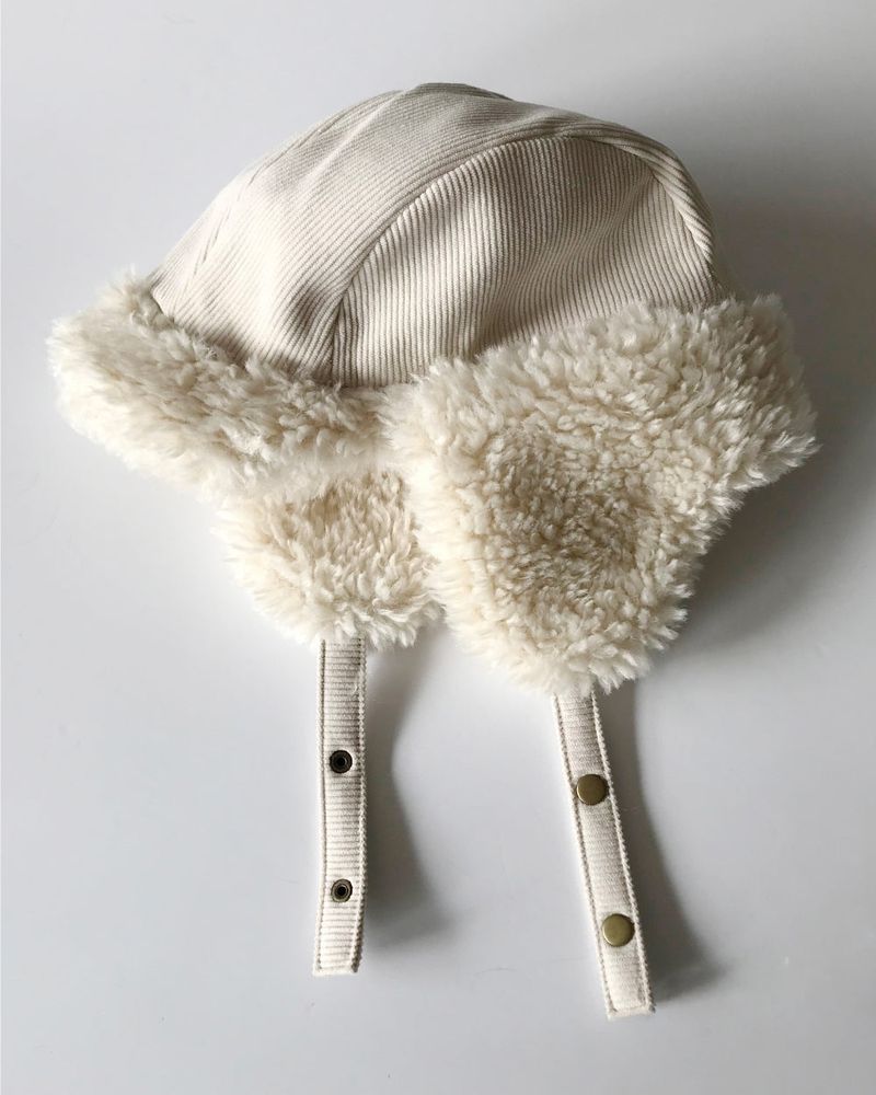 Reversible Boucle Trapper Hat (2 Colors)