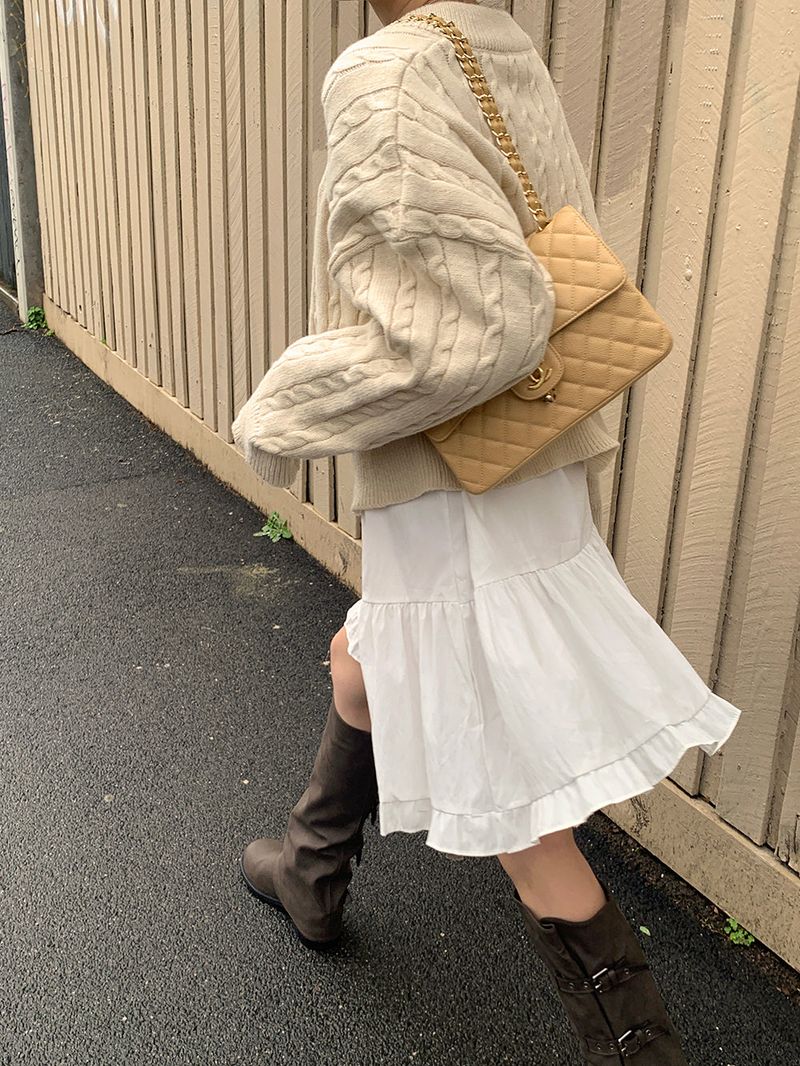 [MADE] Ethol twisted V-knit
