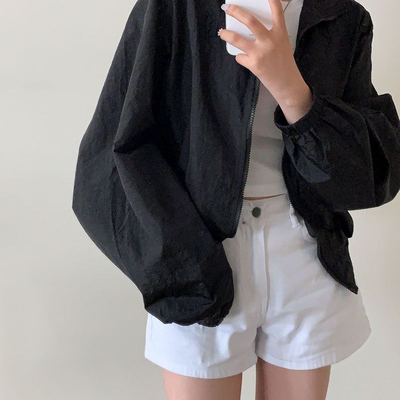 [Bellide made] Two-Way Anorak Windbreaker