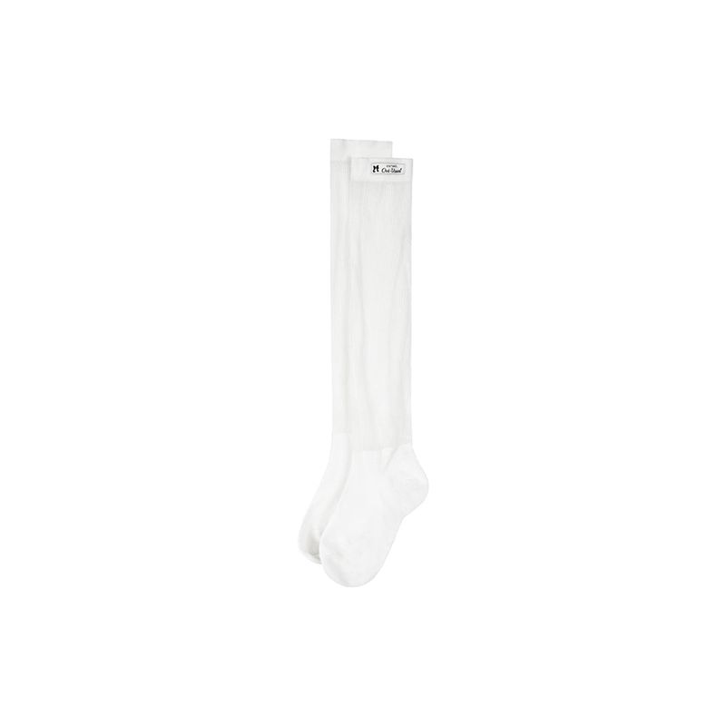 Sheer Ribbed Knee Socks (3colors)
