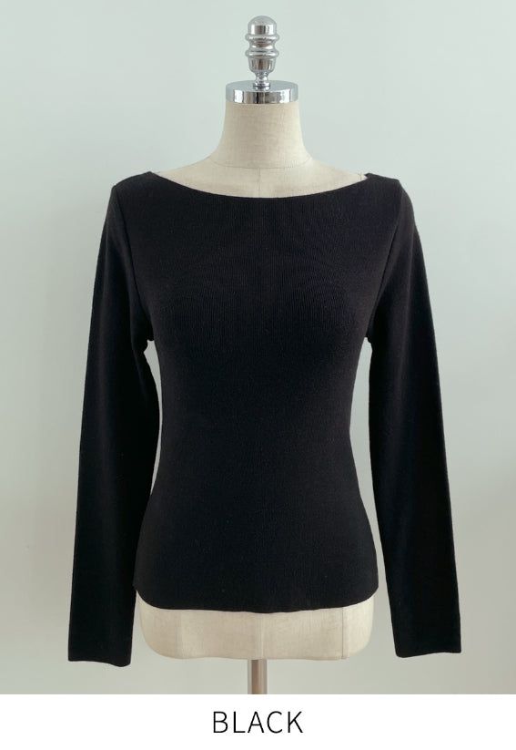 Sophne Daily Boat Neck Knit