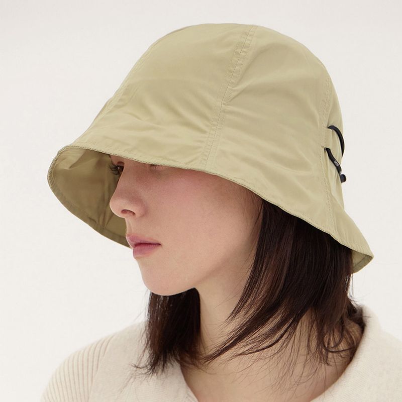 VARZAR Label String Bucket Hat / Beige