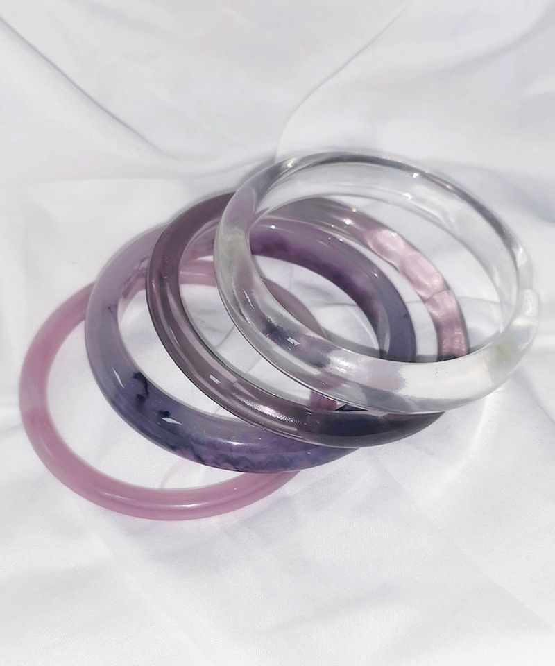 4set Purple Bangle