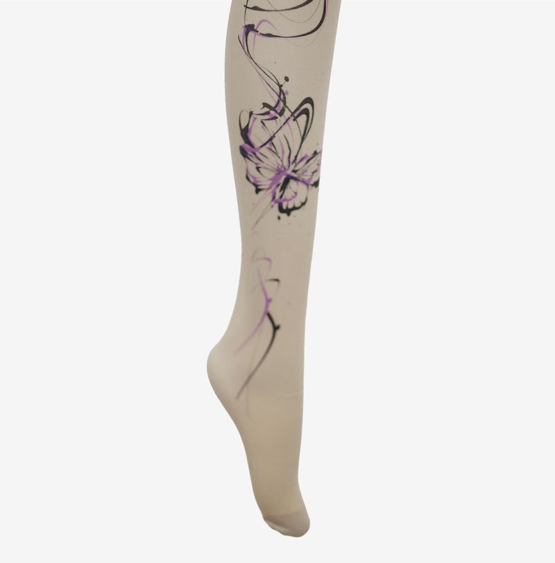 Hell Butterfly Tattoo Stockings