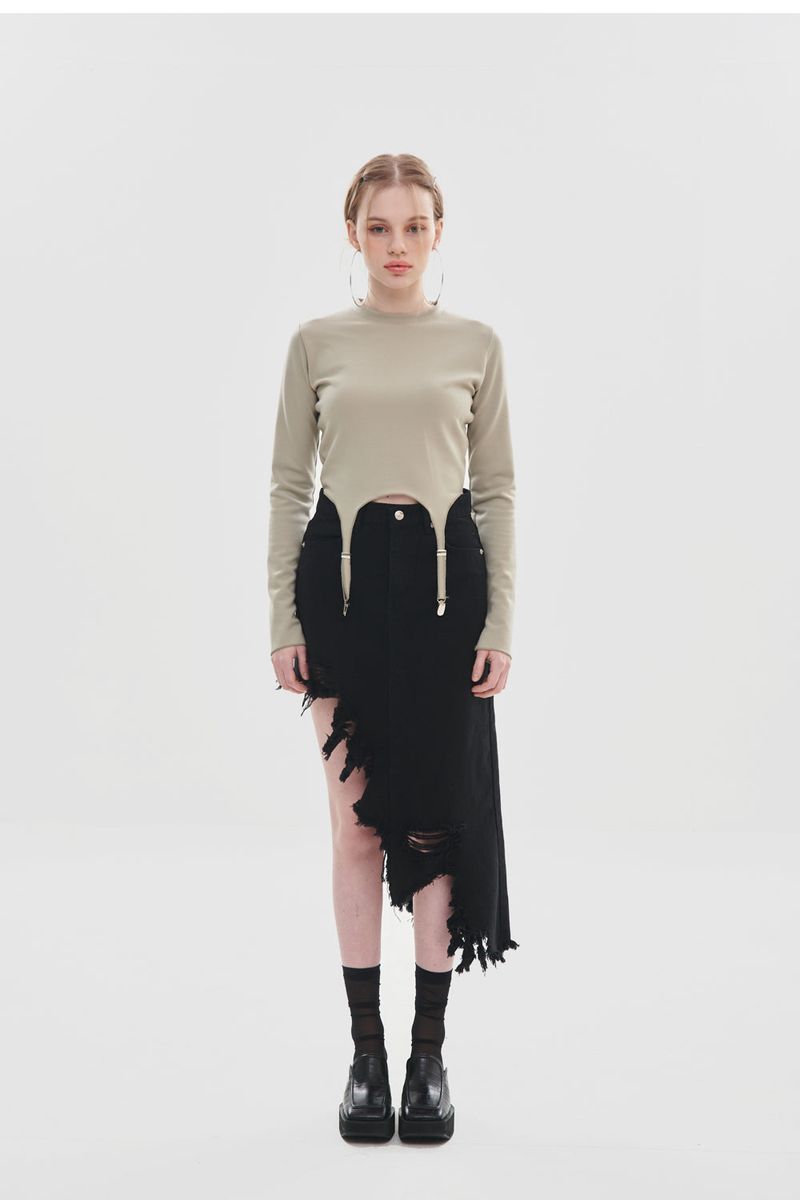 GATELESS（ゲートレス）の「SCRACH SKIRT（Skirts）」