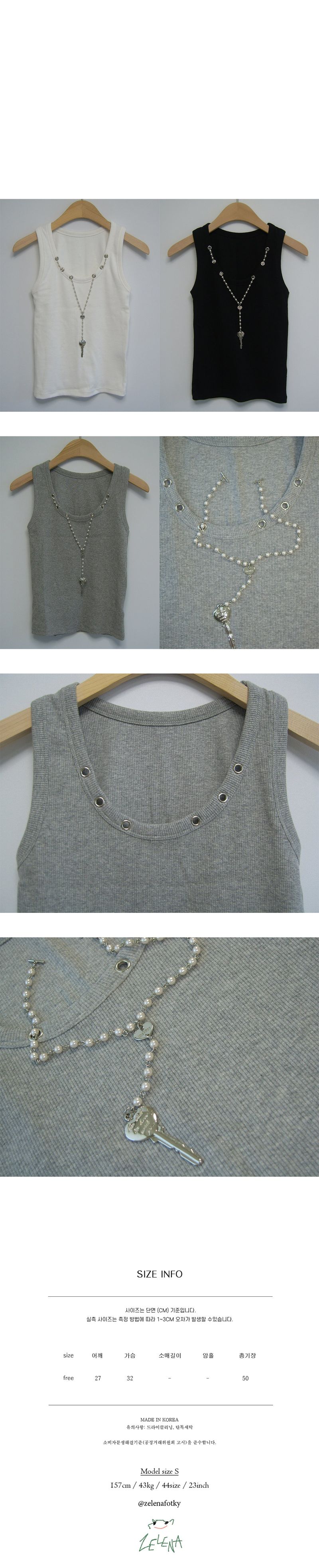 hearts key sleeveless