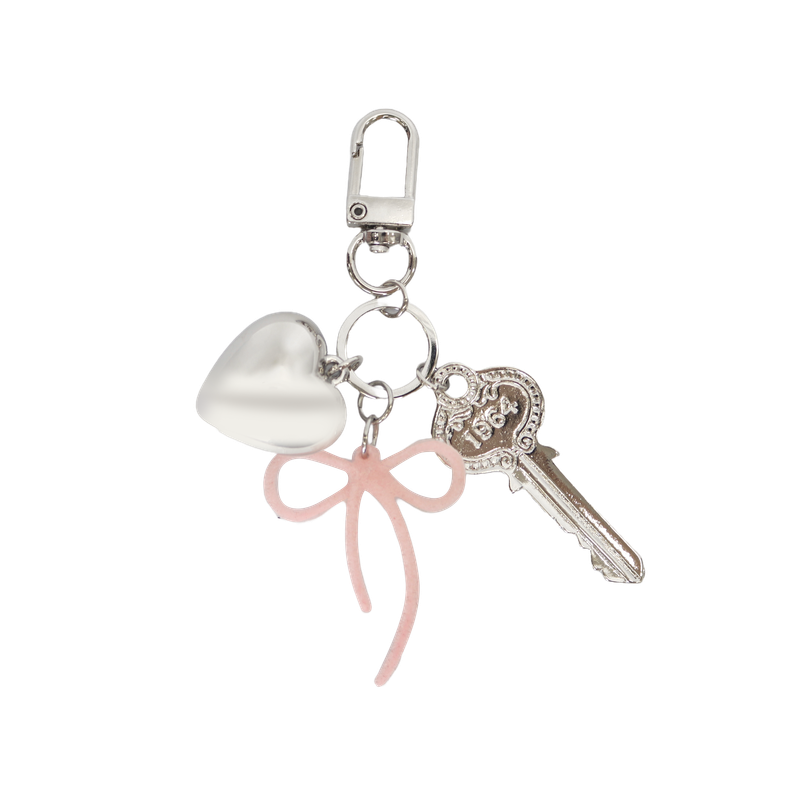 RIBBON UNLOCKED KEYRING (2 COLORS)