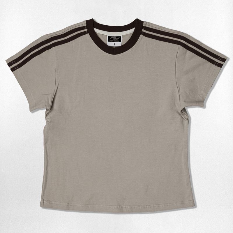 Usual Semi Crop T-Shirts - 6COLOR