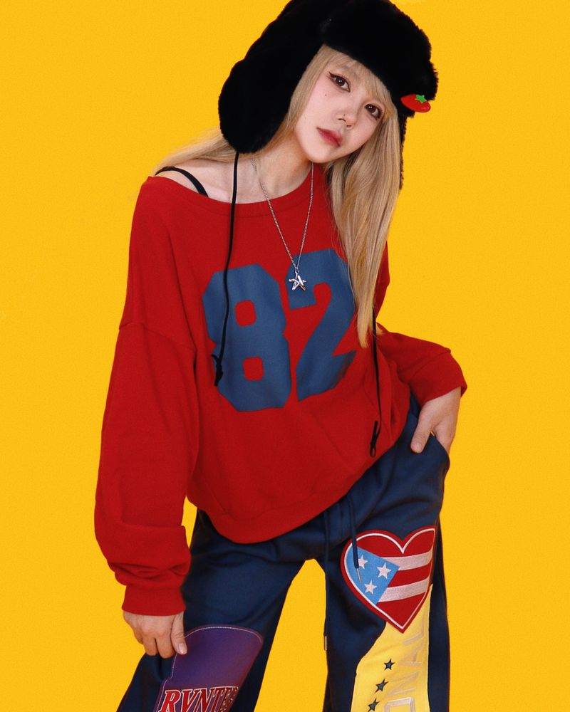 pop-pop patch string pants (2color)