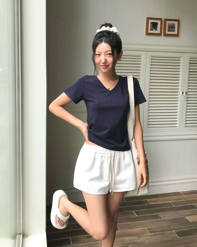 [MADE/S,M] Basic rayon 2typ short-sleeved T-shirt