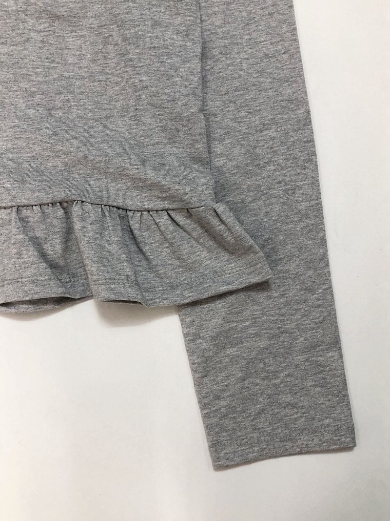 Frill Long Sleeve Tee