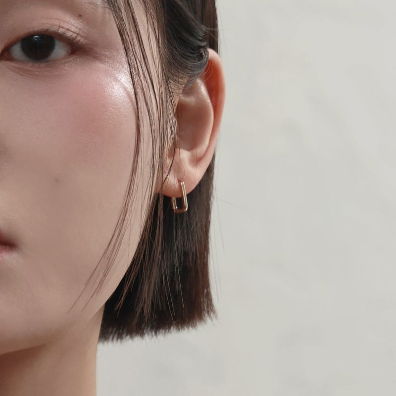 [single earring]14K gold rere earring