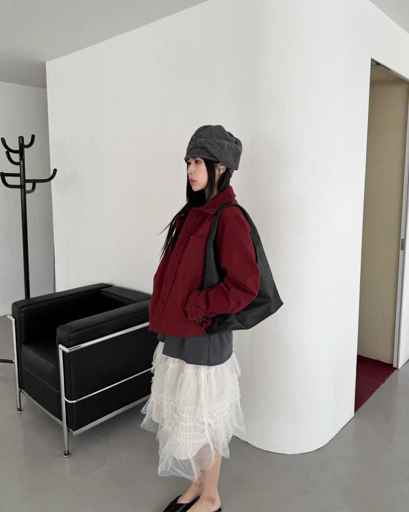 Rivet dyed jacket (Unisex)