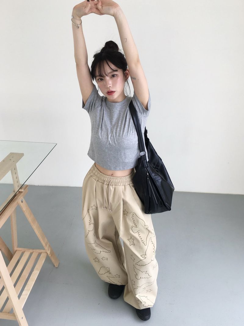 Daily Crop Short Sleeve (10c)