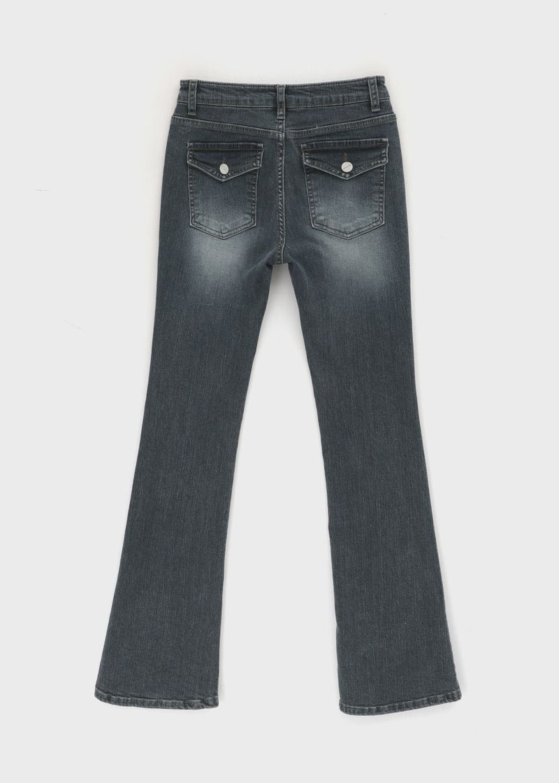 [MADE] Rabu Back-Pocket Slim Bootcut Denim Pants