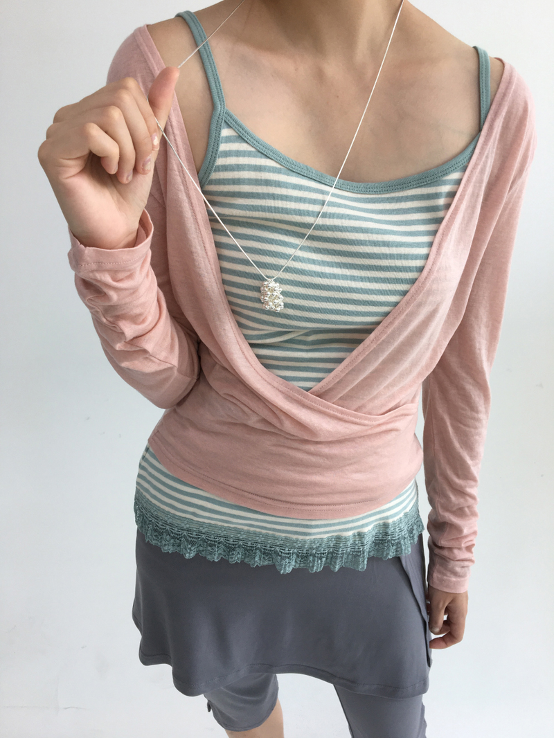 Uel Deep V-Neck T-Shirt (6color)