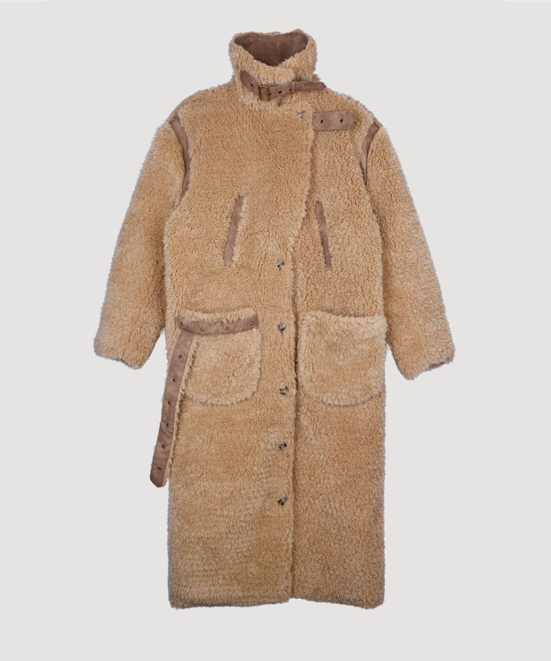TEDDY BEAR LONG COAT