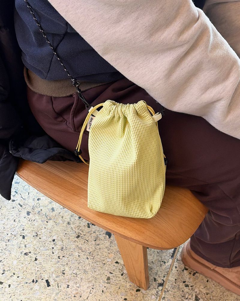Waffle mini bag 3 colors