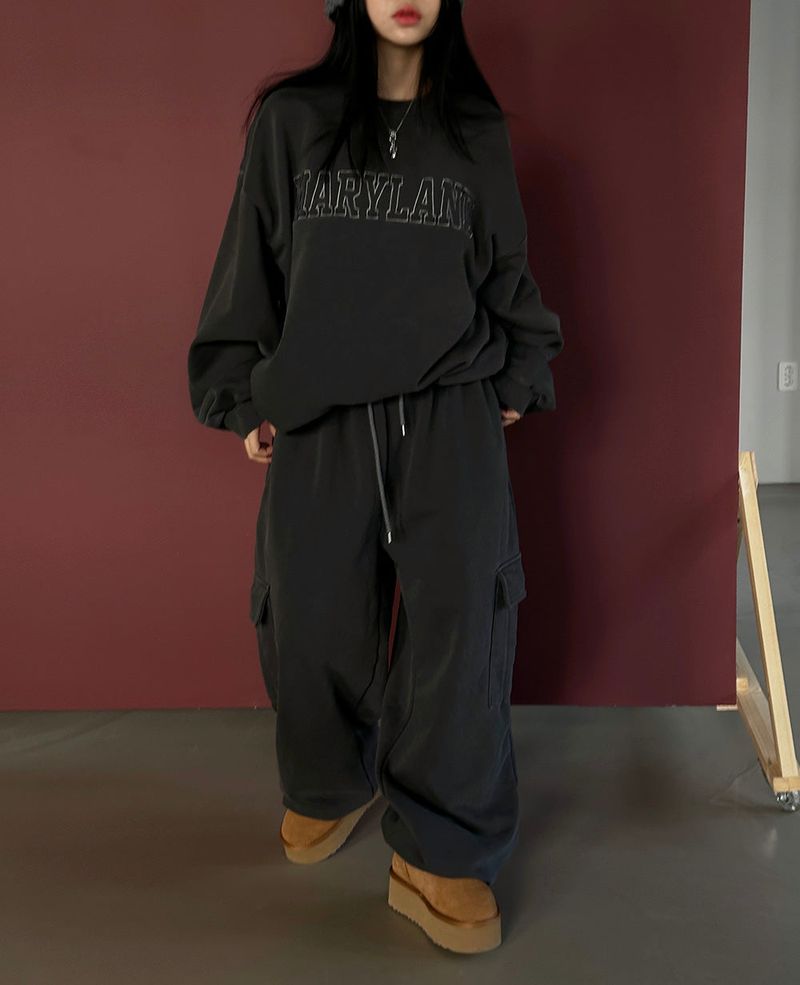 [UNISEX] Pigment over sweatshirt