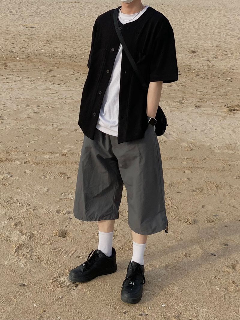 Nylon String Half Pants 2C