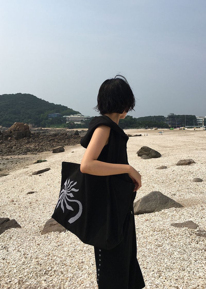 SUMMER PATCH TOTE BAG