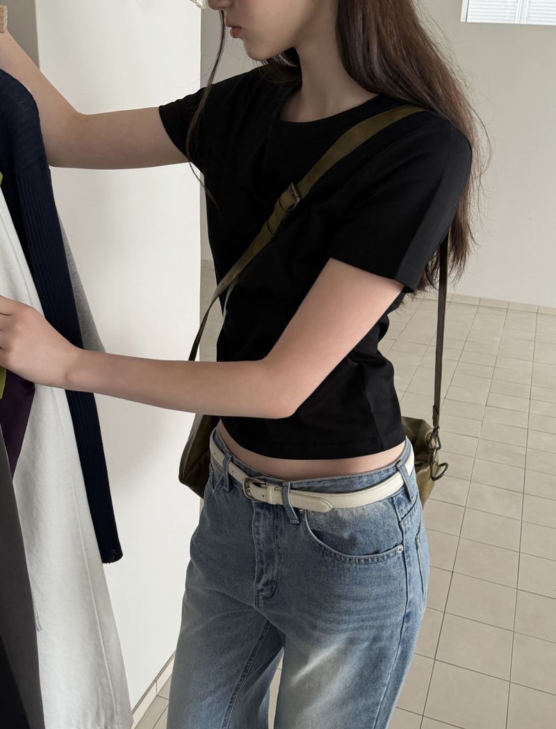 [ORIGINAL]  Basic Short Sleeve T-shirt