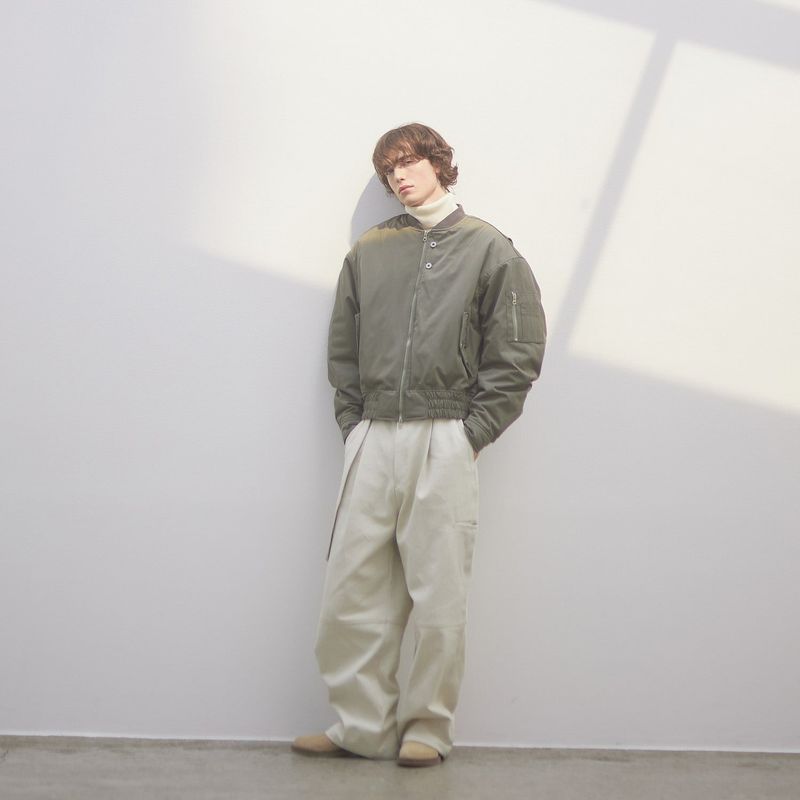 Modern MA Bomber Jacket (Khaki)
