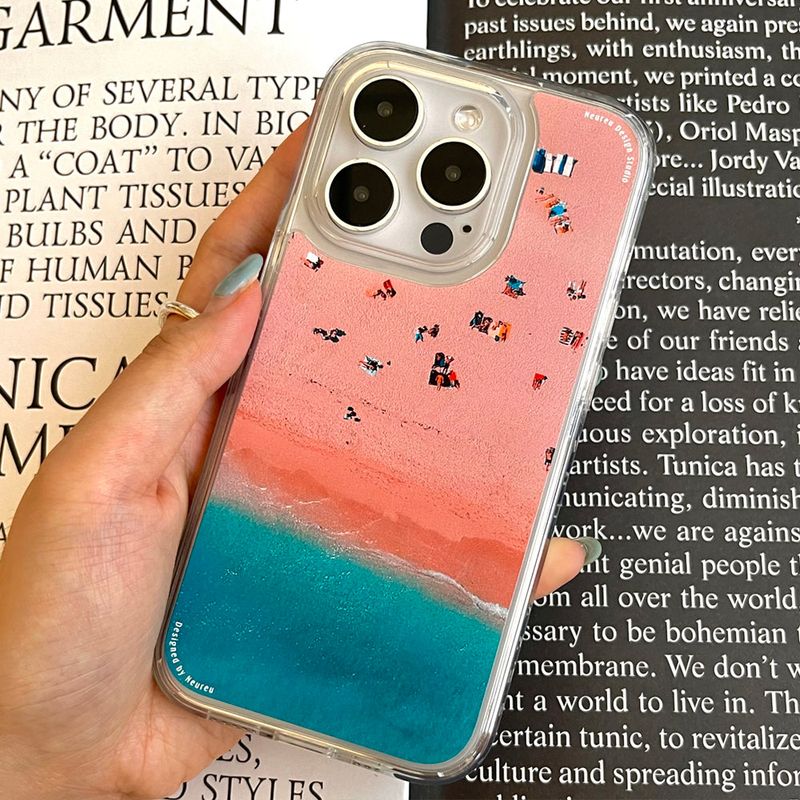 Peach Brown Sand Case (Jelly Hard)